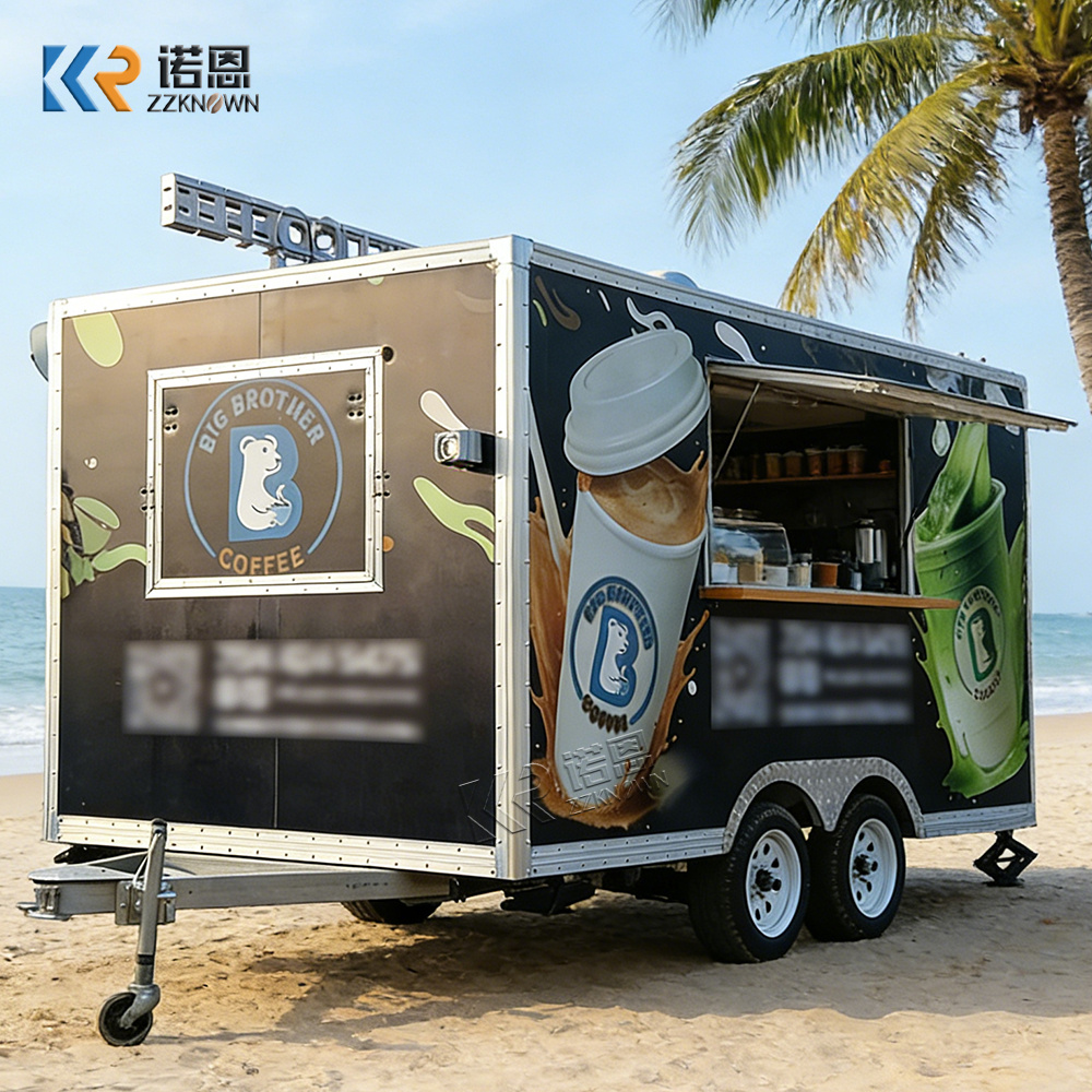 Coffee Equipment Hamburg - Trailer móvel de alimentos para café,