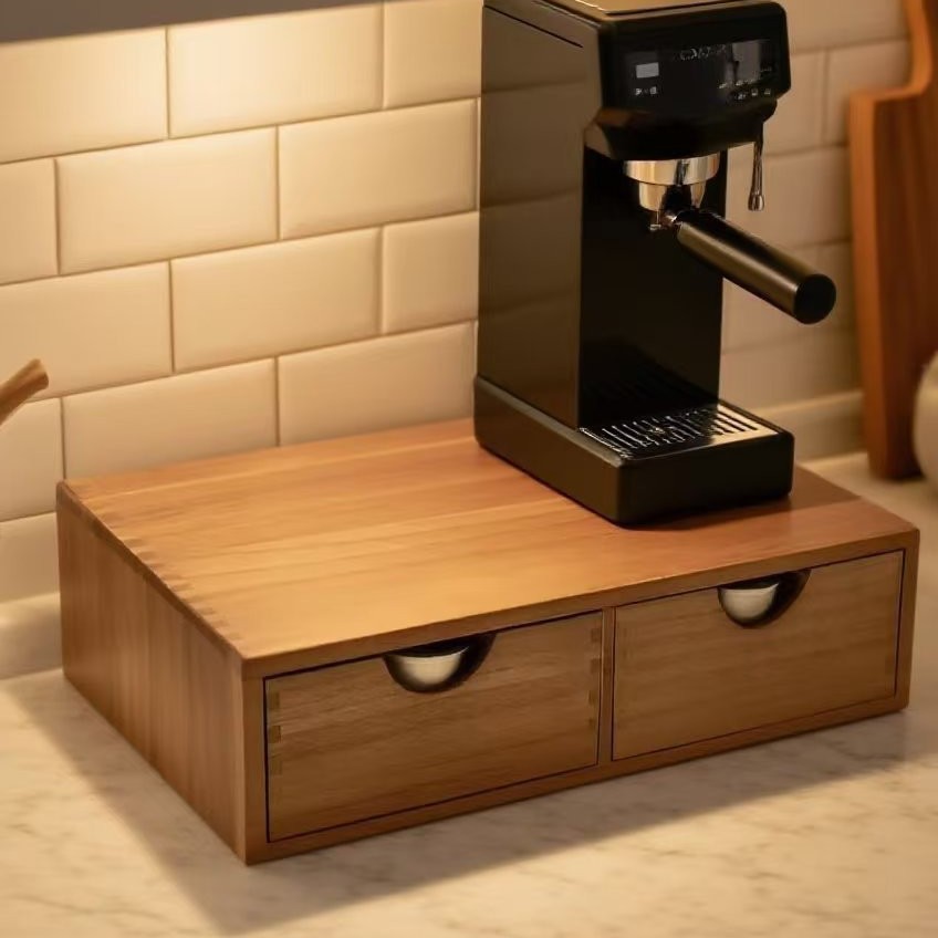 Coffee Equipment Bag - Base minimalista para máquina de café