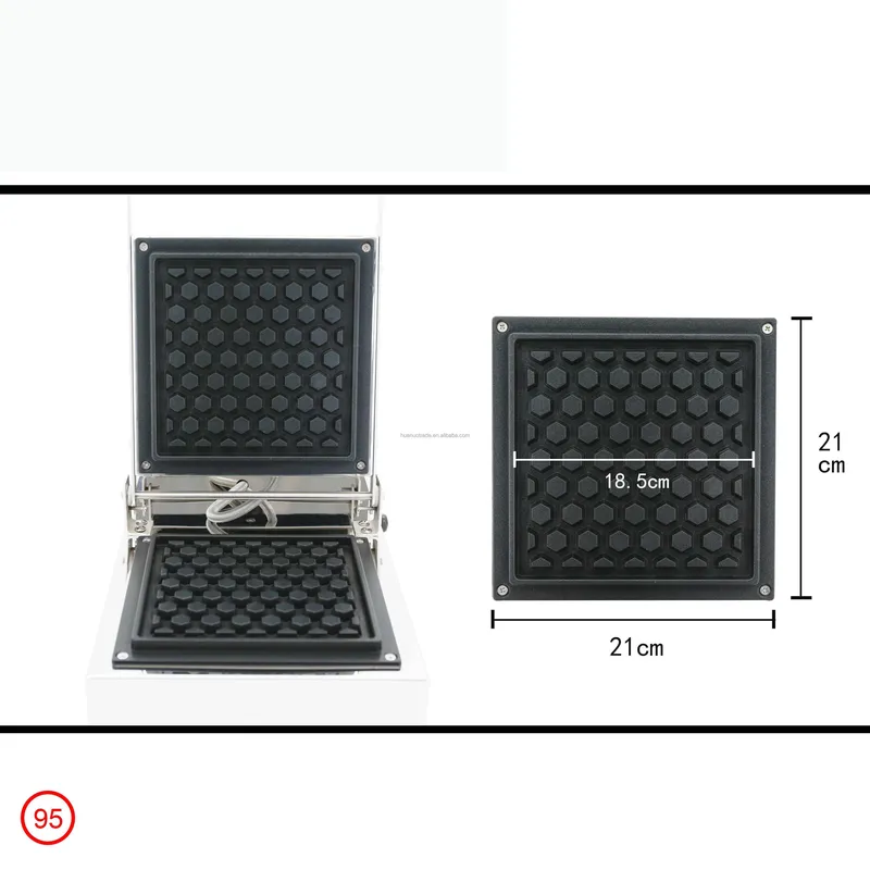 Coffee Equipment Tray - Máquina de Waffle Comercial com Bandeja