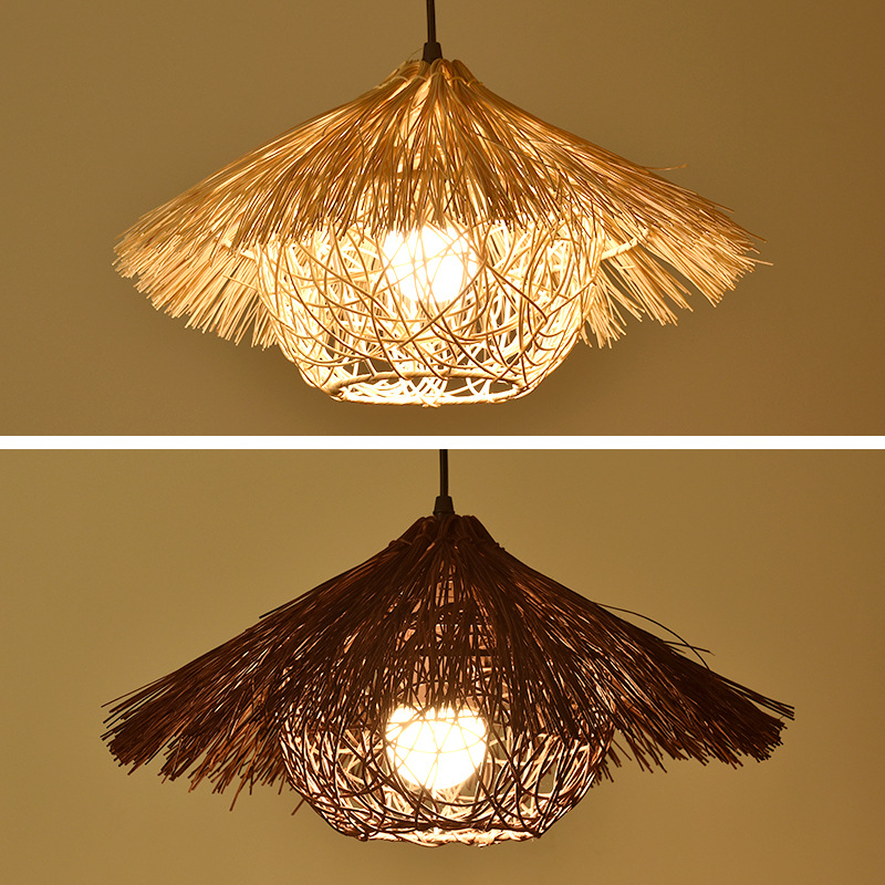 Vintage Coffee Equipment - Lustre Tecido Rattan Criativo, Restaurante Hot