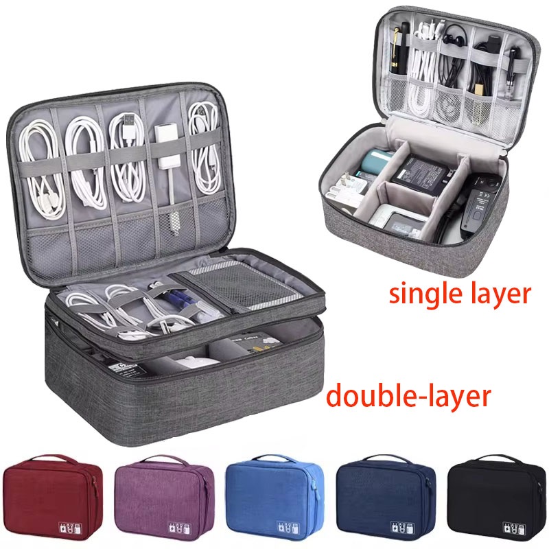 Coffee Equipment Bag - Bolsa de Armazenamento de Cabos para