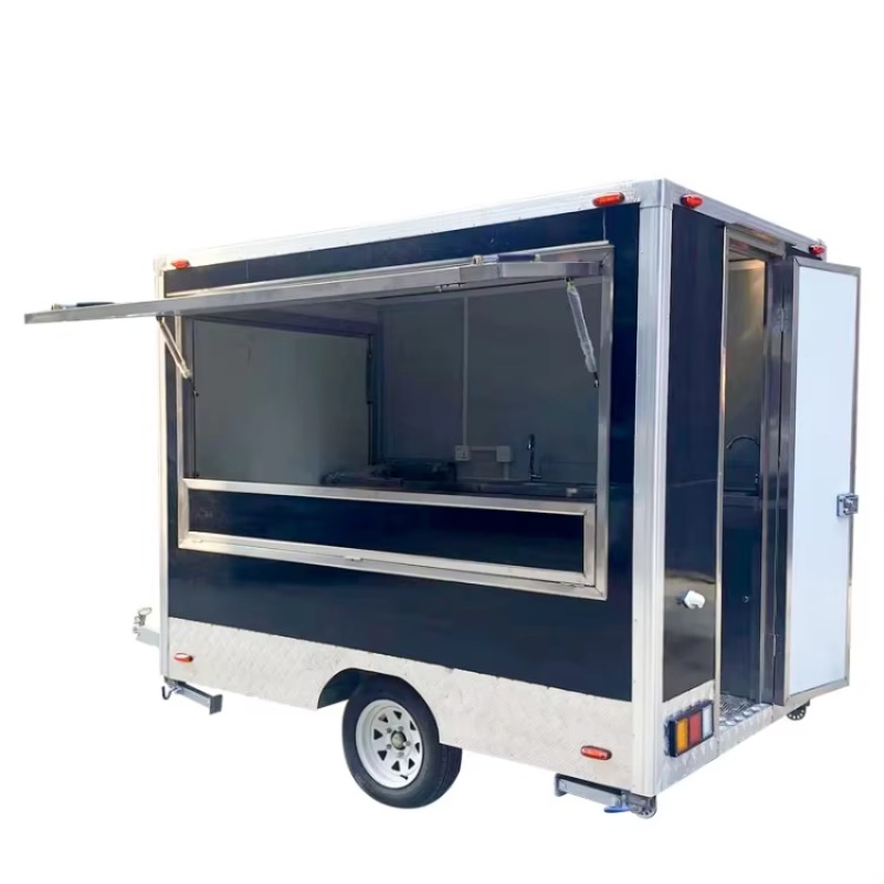 Trailer de Comida Móvel Quadra - Coffee Equipment Price avaliação e preço